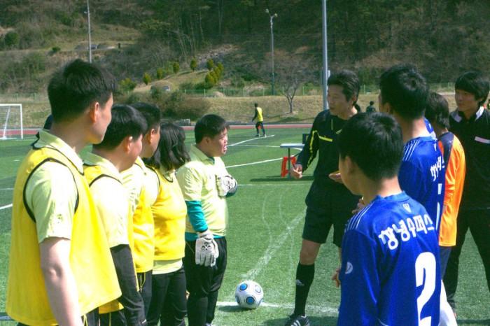 늘품직업재활센터 돌진 축구팀 ‘2013년 경상남도 지적장애인 축구대회’ 참석 